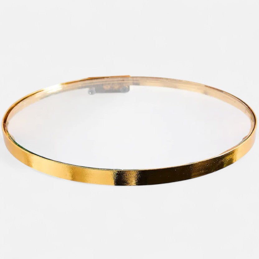 Étagère Murale – Cercle de Verre