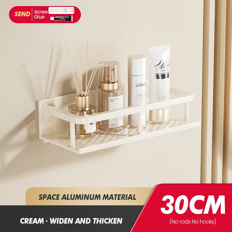 Bathroom Storage Rack Made Of Iron Non Perforated Wall Mounted Storage Rack Home Bathroom Storage Supplies