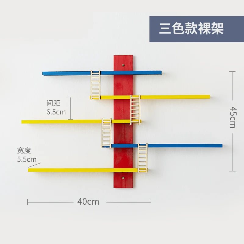 Wooden Floating Shelves for Wall,Small Wood Display Shelves Rack for Collectibles-Figures,Mini Decor,Toy,Toniebox