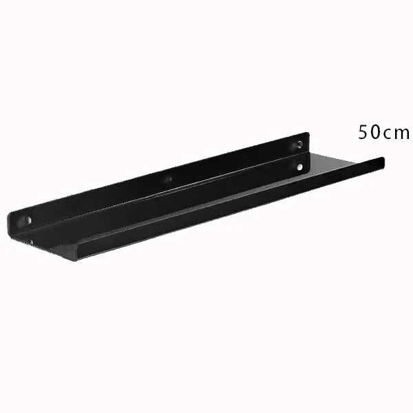 Color Acrylic Wall Mounted Storage Rack Modern Bathroom Living Room Shelves Free Punching Wall Shelf Home Decorative Shelves