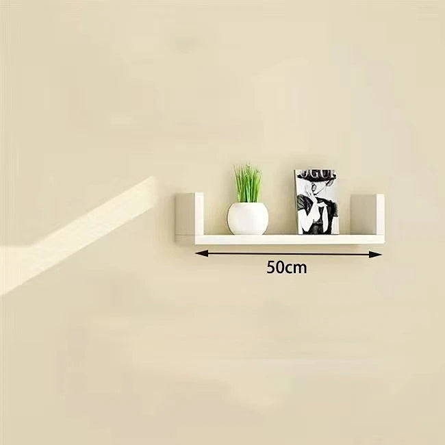 Wood Floating Wall Self  Kitchen Organizer Wall Shelves Book Shelf Wall Decor Home Storage Wall Shelfing Bag Display Art Decor