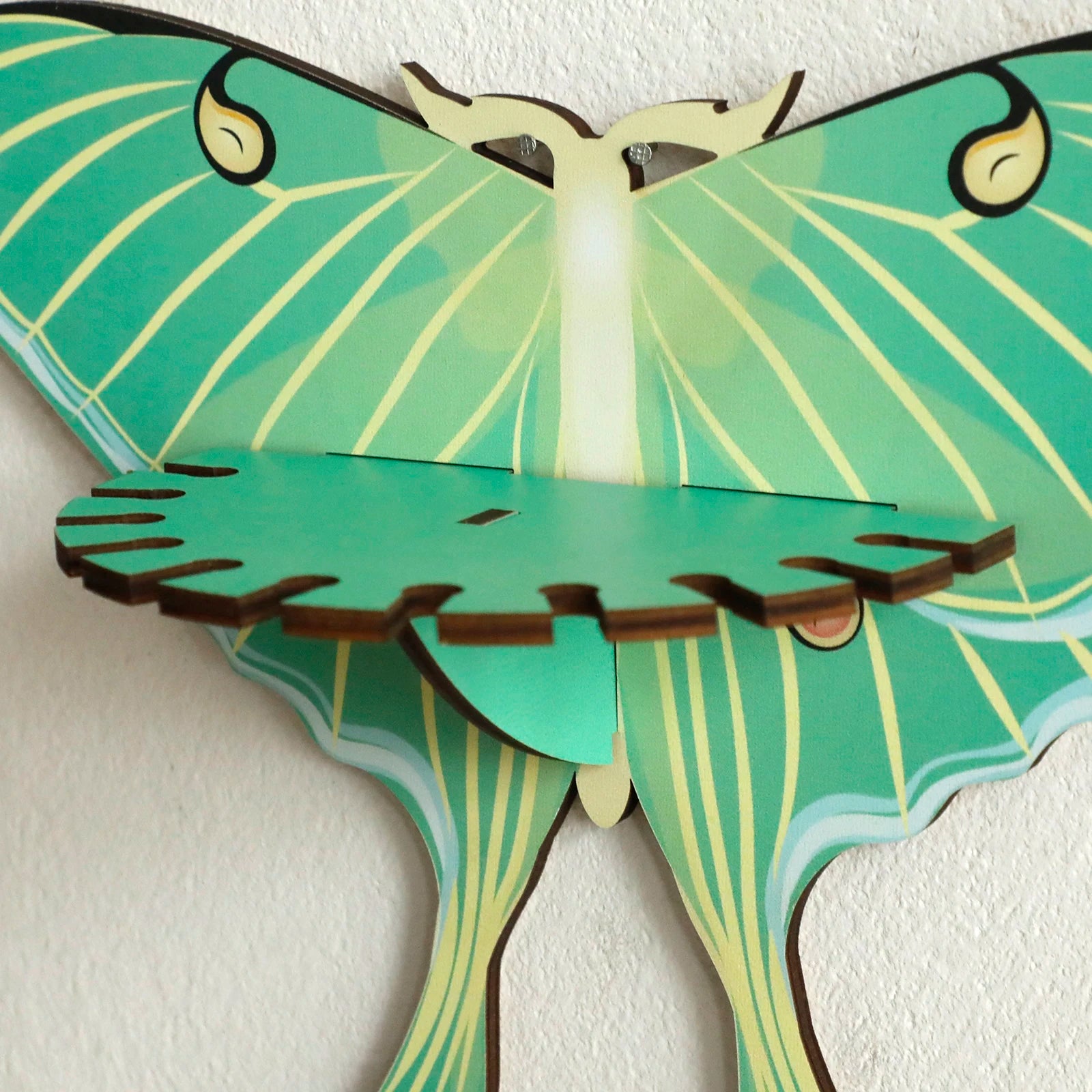 Butterfly Wall Shelf Wooden Floating Shelves Boho Home Decoration Display Stand Room Decors Aesthetic Spring Home Decor Gifts