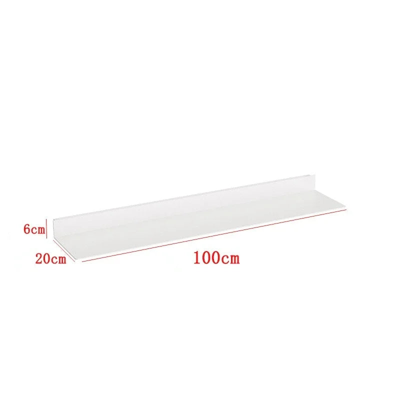 Wall Metal Display Stand Storage Holders LED Luminous Storage Shelf Wall Decorations Living Room Wall Hanging Figure Bookshelf