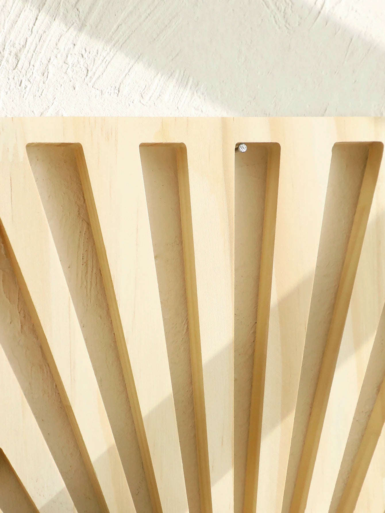 1pc Wooden Sunburst Wall Shelves, Boho Natural Style Display Rack for Plant, Ornaments, Entryway, Living Room Bedroom Home Decor