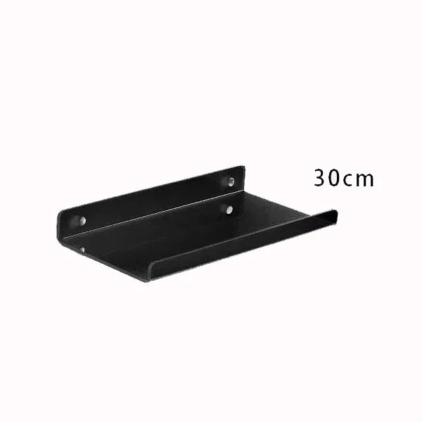Color Acrylic Wall Mounted Storage Rack Modern Bathroom Living Room Shelves Free Punching Wall Shelf Home Decorative Shelves