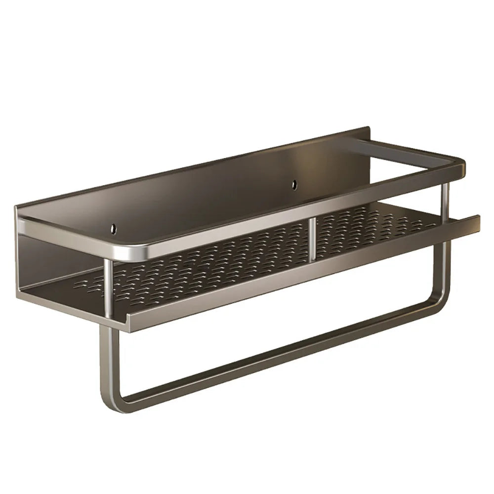 Bathroom Storage Rack Made Of Iron Non Perforated Wall Mounted Storage Rack Home Bathroom Storage Supplies