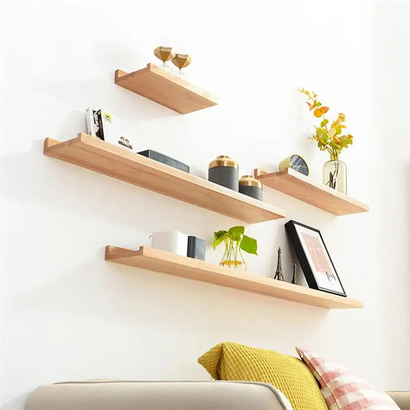 Corner Wall Stand Floating Display Shelf Hanging Floating Shelf Wooden Corner Shelves Wall Storage Shelves