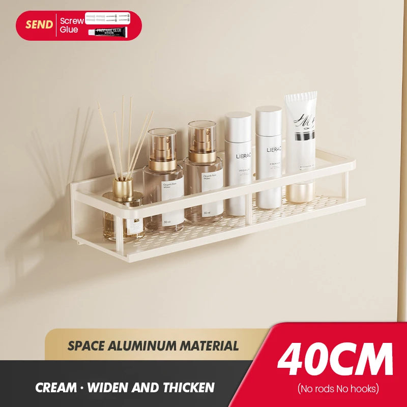 Bathroom Storage Rack Made Of Iron Non Perforated Wall Mounted Storage Rack Home Bathroom Storage Supplies