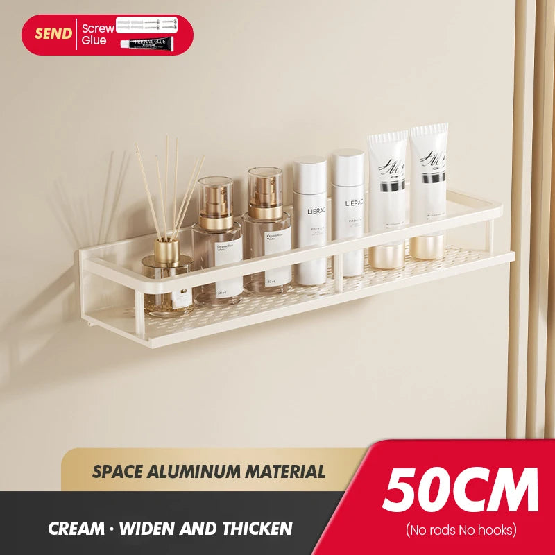 Bathroom Storage Rack Made Of Iron Non Perforated Wall Mounted Storage Rack Home Bathroom Storage Supplies