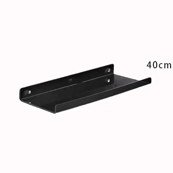 Color Acrylic Wall Mounted Storage Rack Modern Bathroom Living Room Shelves Free Punching Wall Shelf Home Decorative Shelves