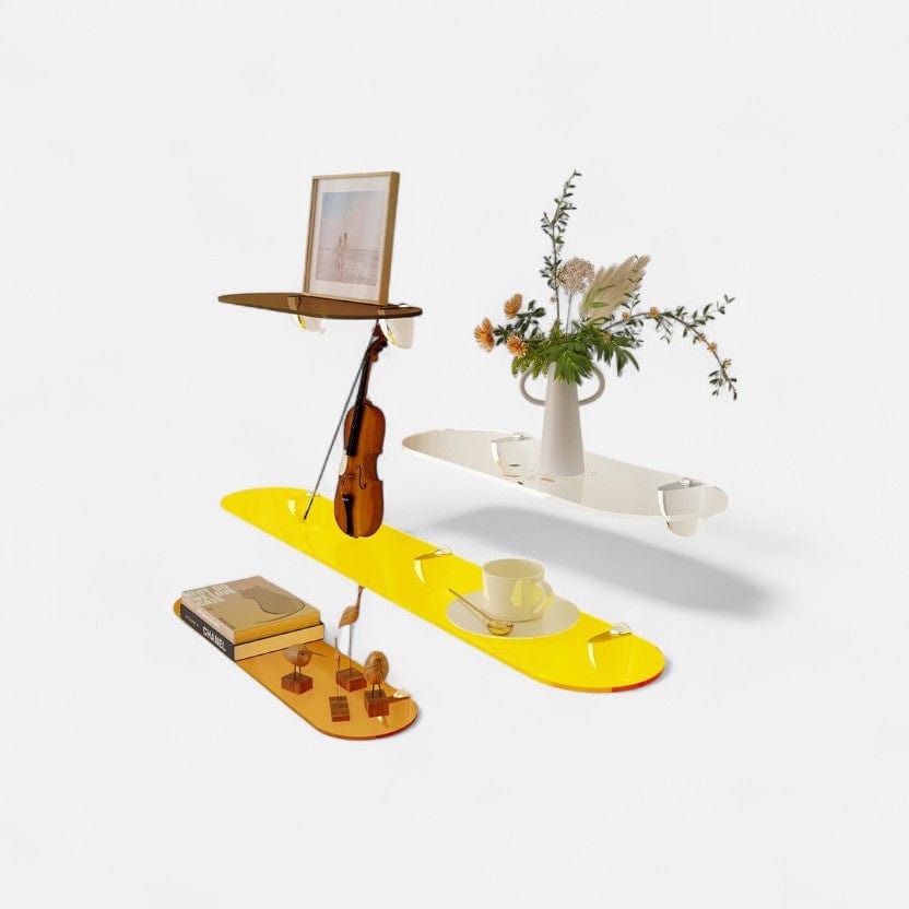 etagere murale acrylique