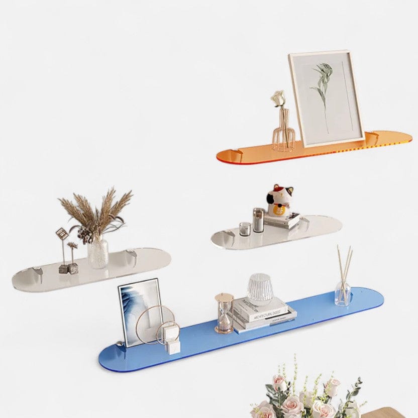 etagere murale acrylique