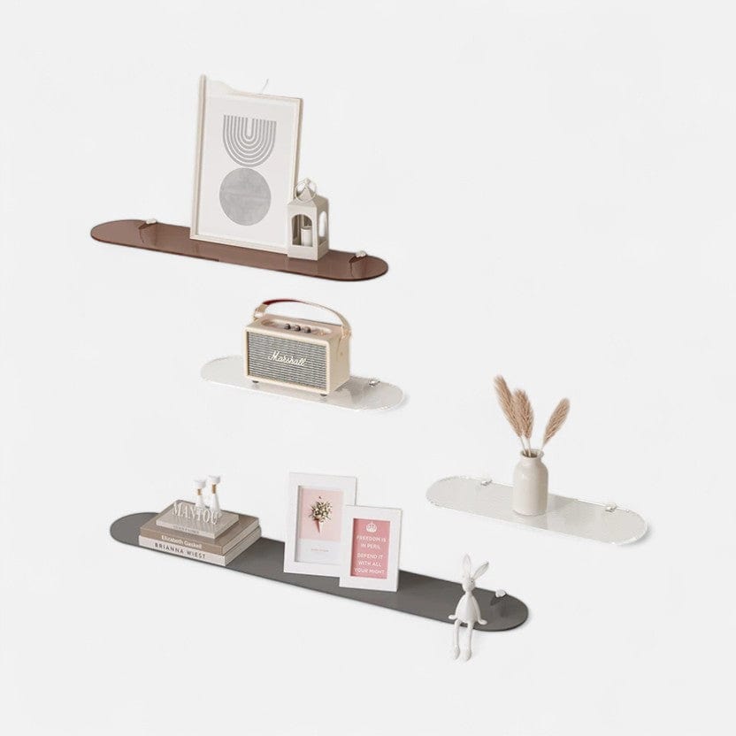 etagere murale acrylique