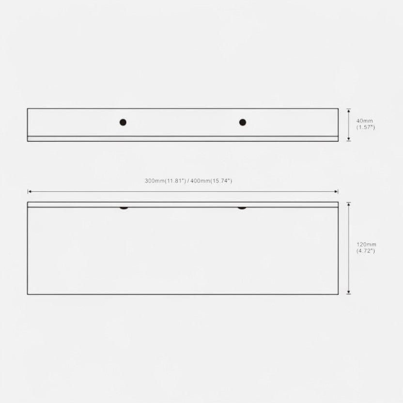 etagere murale aluminium chambre 