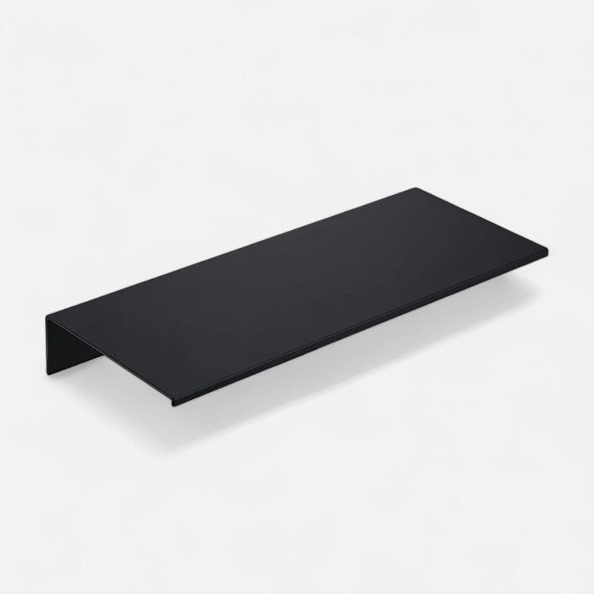 etagere murale aluminium noir  30 × 12 × 4cm