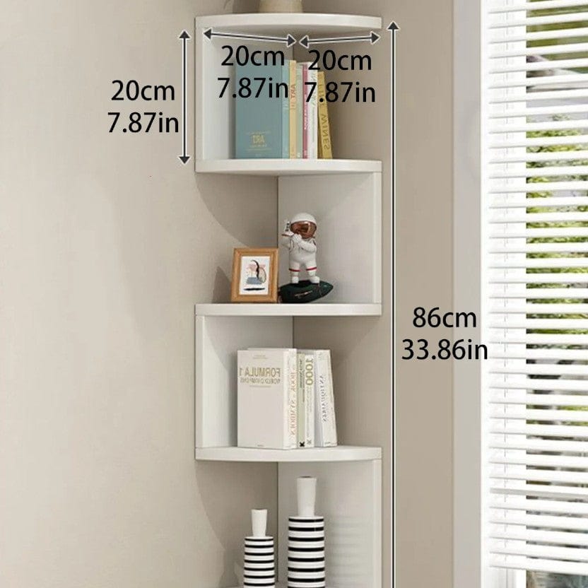 Etagere murale angle chambre 
