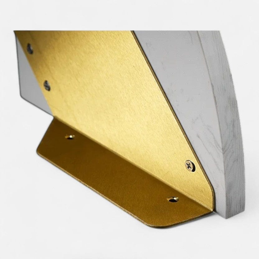 Étagère murale angle salle de bain 