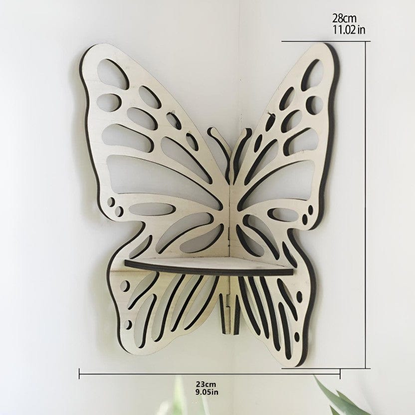 etagere murale angle salon