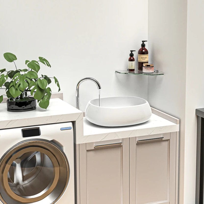 etagere murale angle verre 