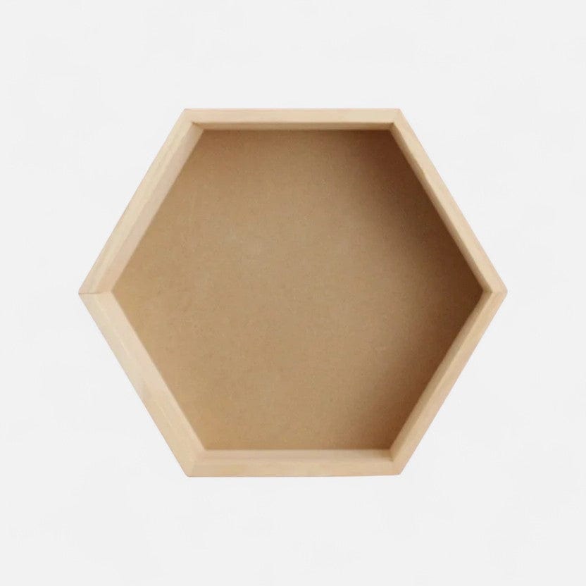 Etagère murale beige Grande