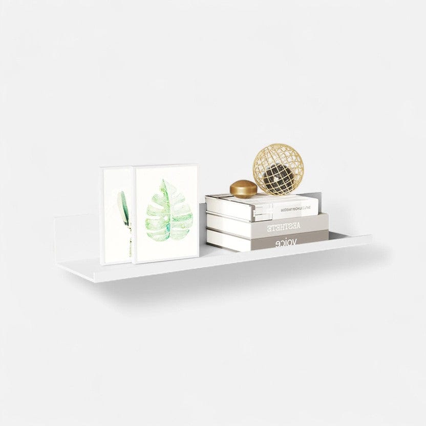 etagere murale blanche design 50 × 12 × 4cm