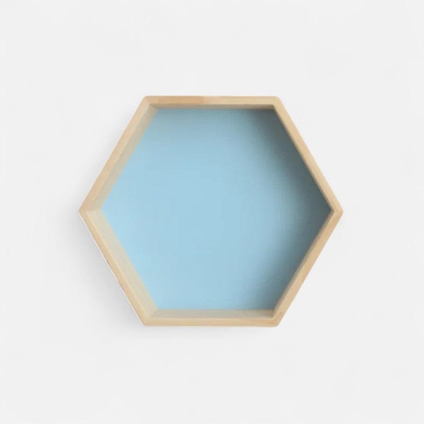 Etagere murale bleu  Petite