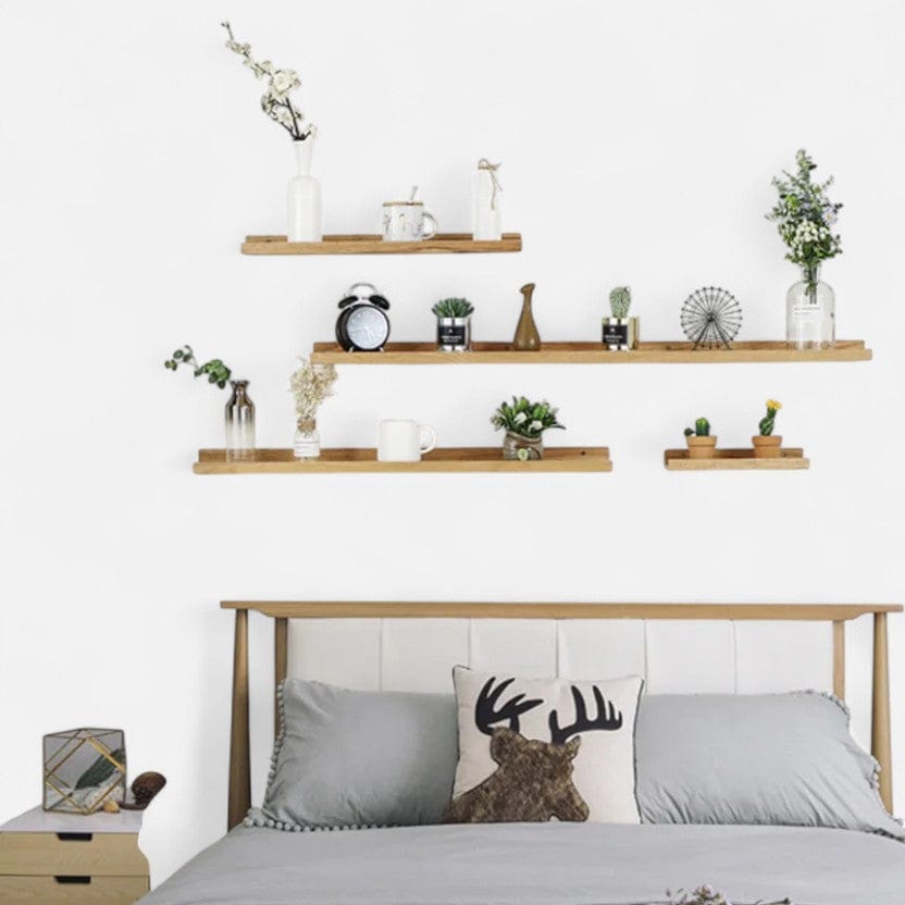 Etagere murale bois planche