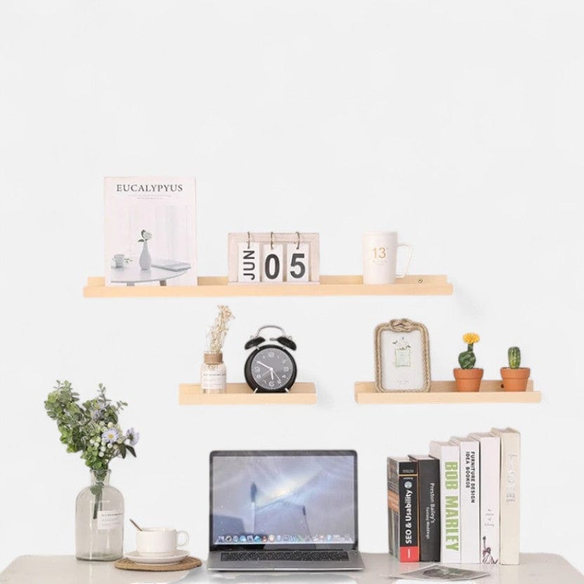 Etagere murale bois planche