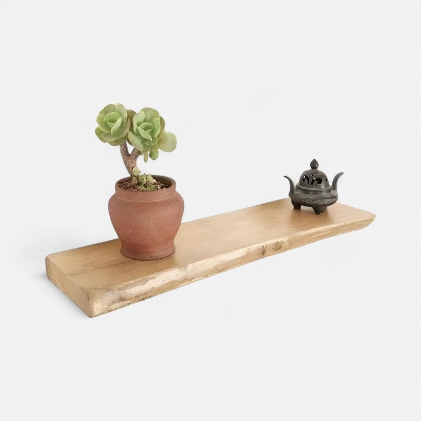 etagere murale bois rectangulaire 