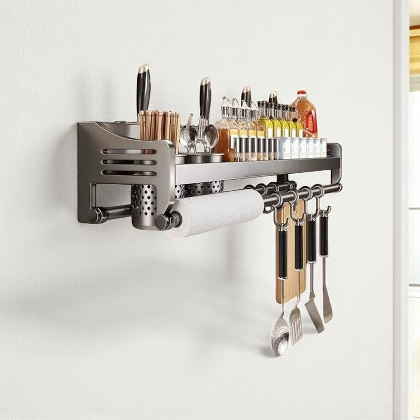 Etagere murale cuisine moderne  Bocal double 50cm