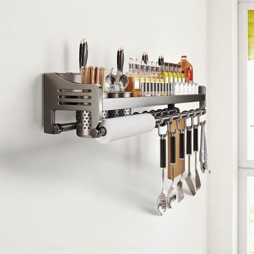 Etagere murale cuisine moderne  Bocal double 70cm