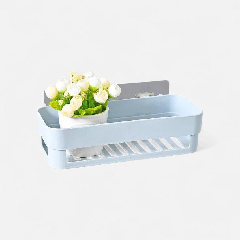 etagere murale de couleur Bleue