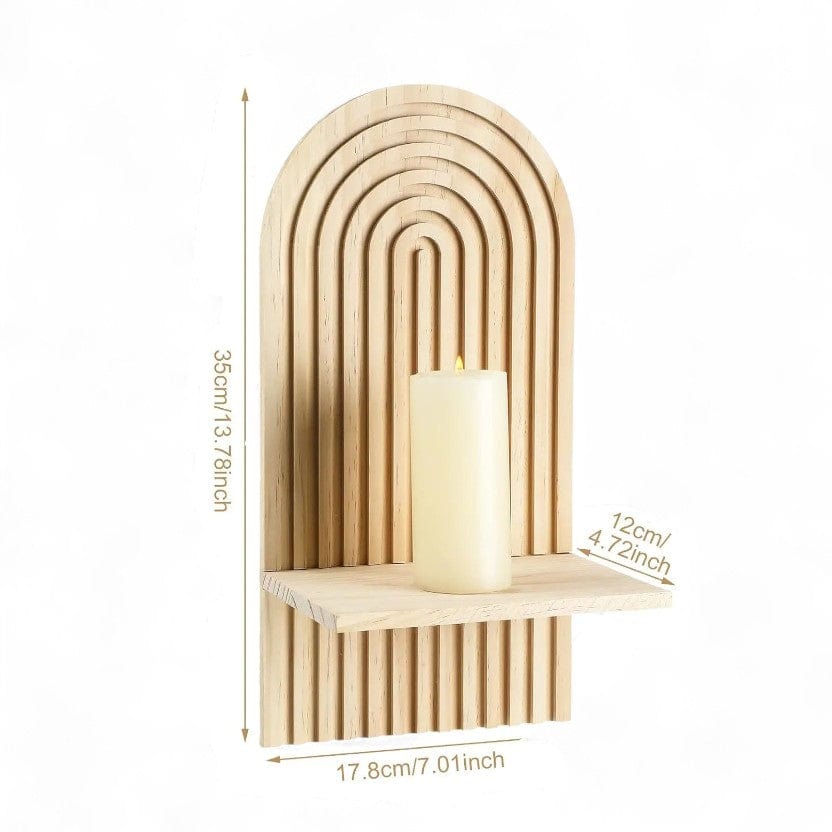 etagere murale decoratif Ligne d’Écorce / Une