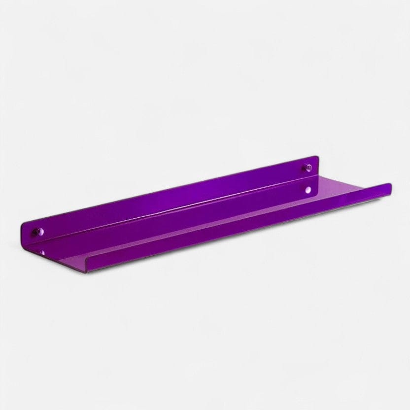 etagere murale design moderne  30 × 12cm / Installation par autocollant