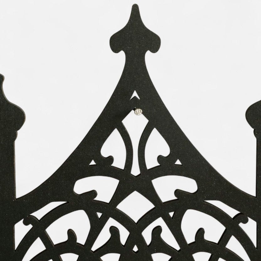 Etagere murale design noir