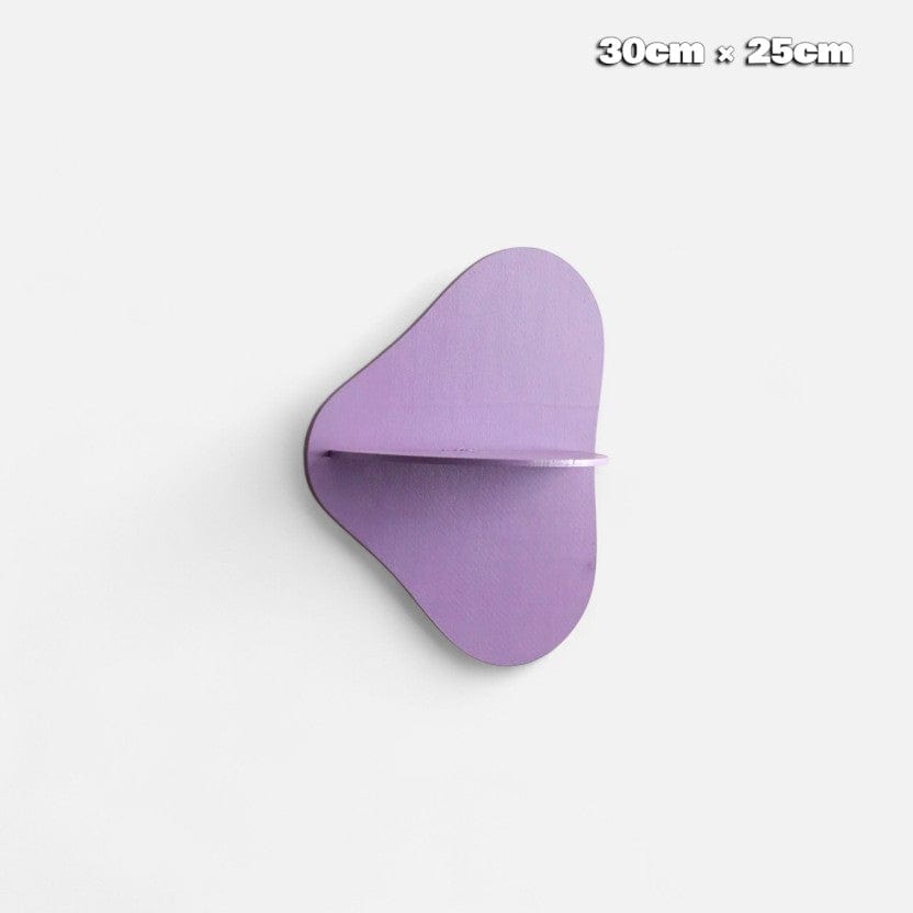 etagere murale en couleur Néant Violet