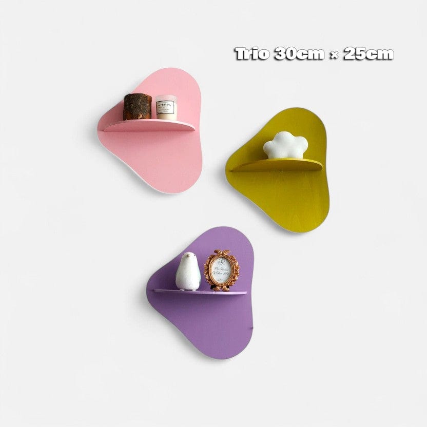 etagere murale en couleur Trio Néant