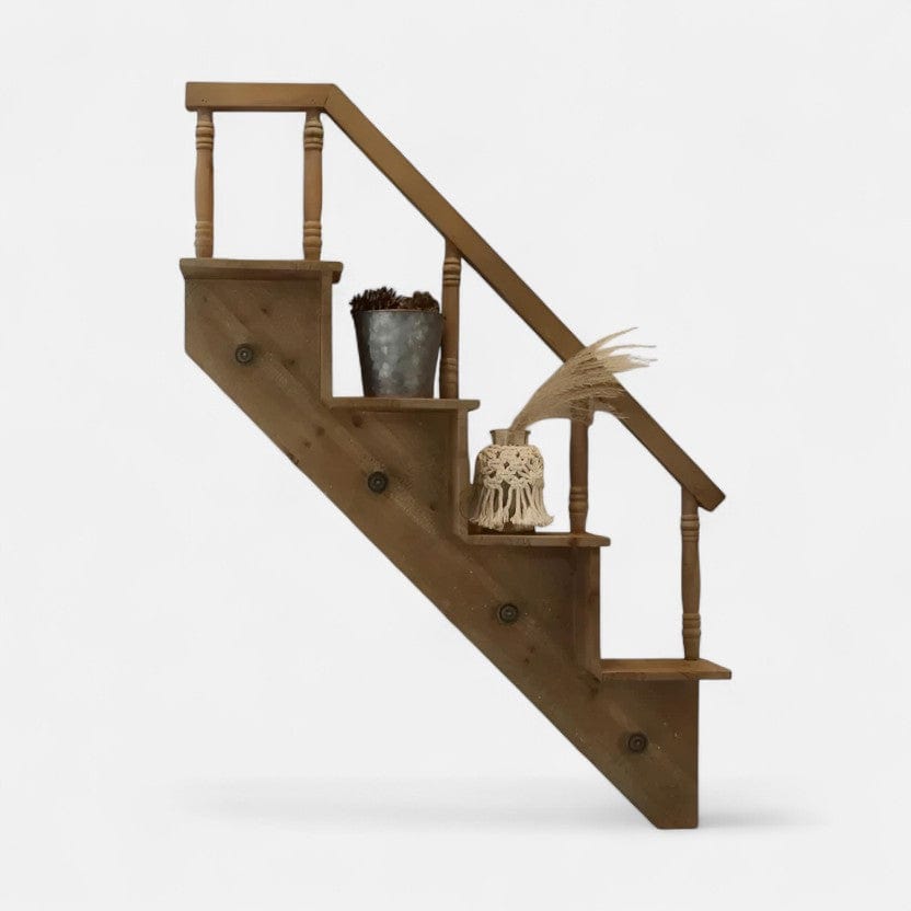 Etagere murale escalier À Gauche