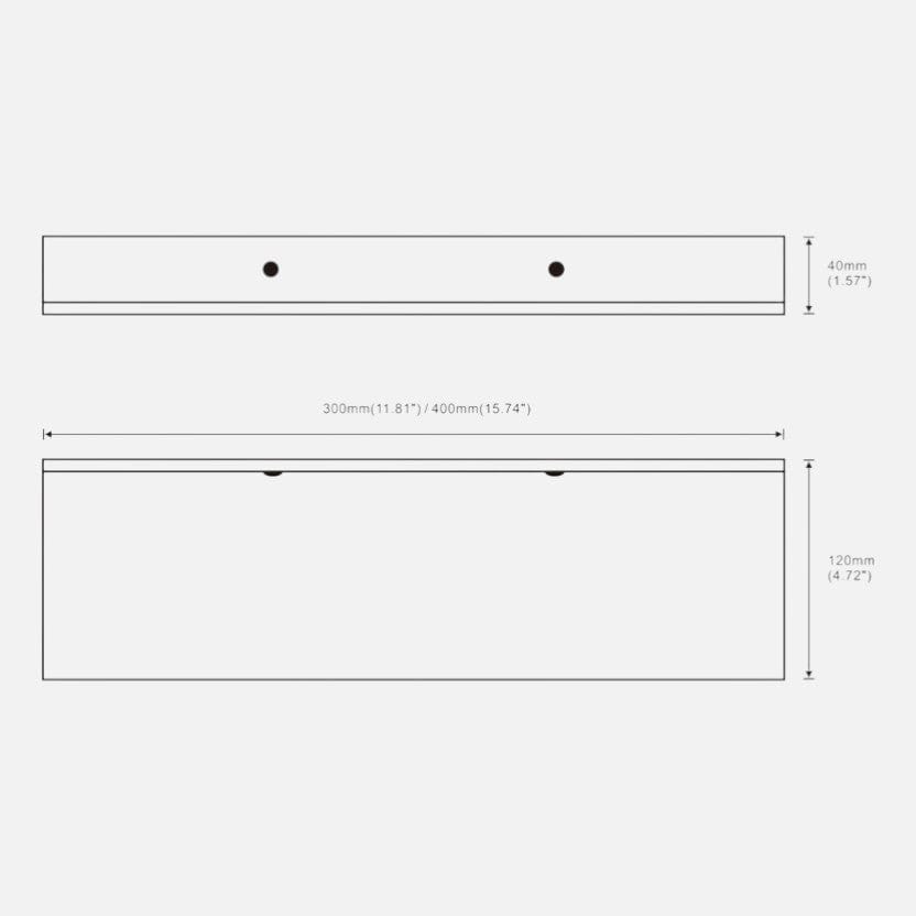 etagere murale industriel salon