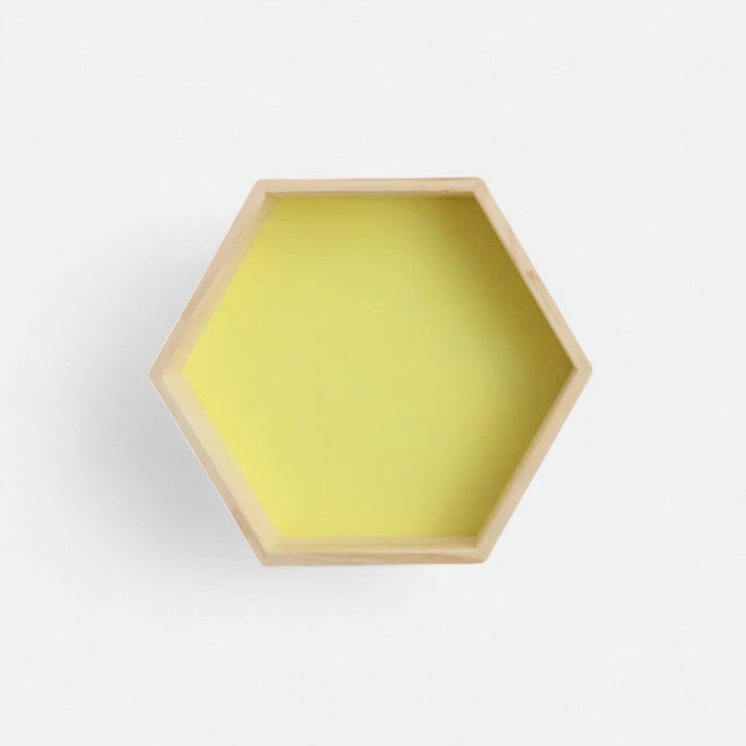 Etagere murale jaune Moyenne