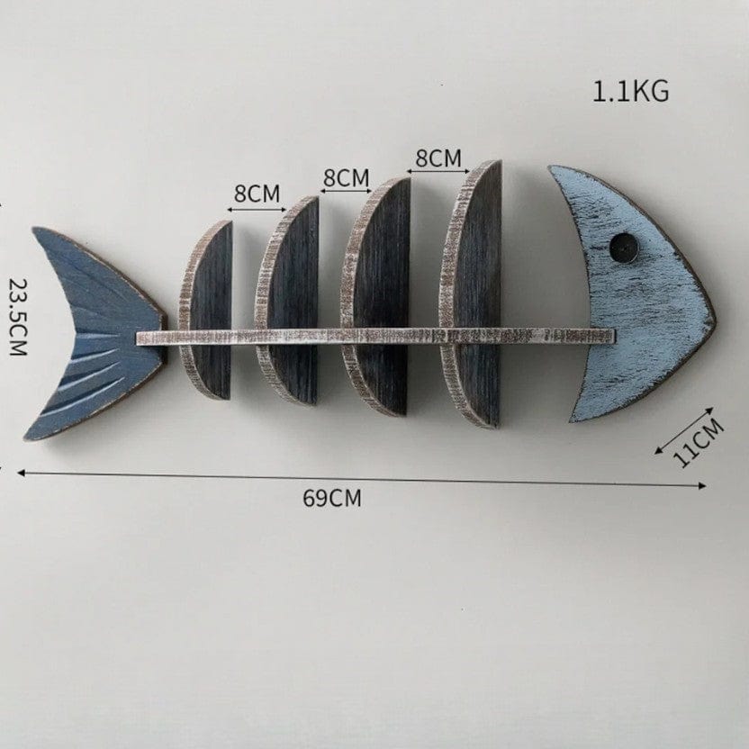 Etagere murale marine