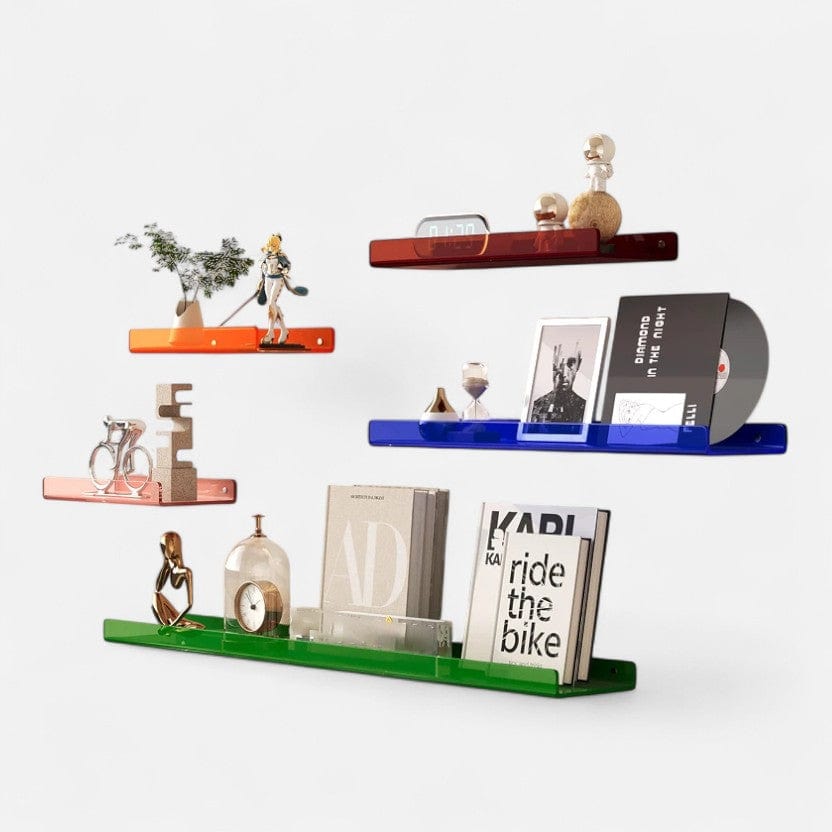 etagere murale marron