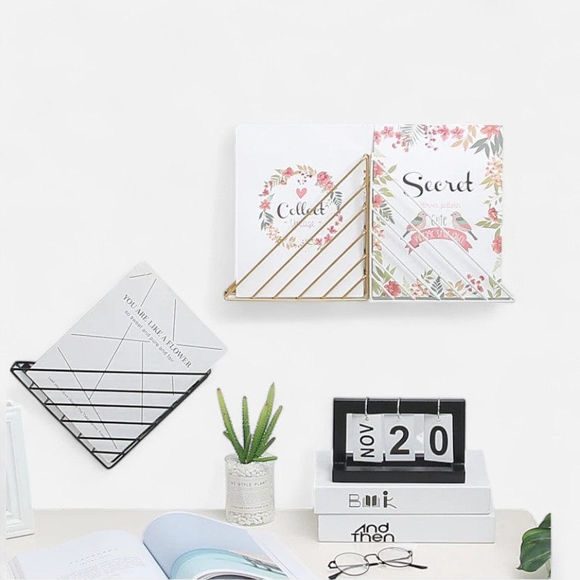 etagere murale metal design