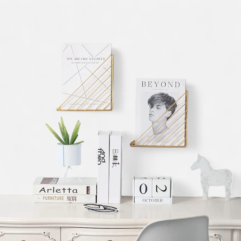 etagere murale metal design