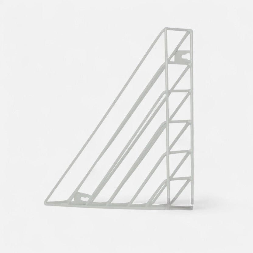 etagere murale metal design Blanc