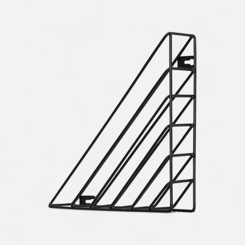 etagere murale metal design Noir