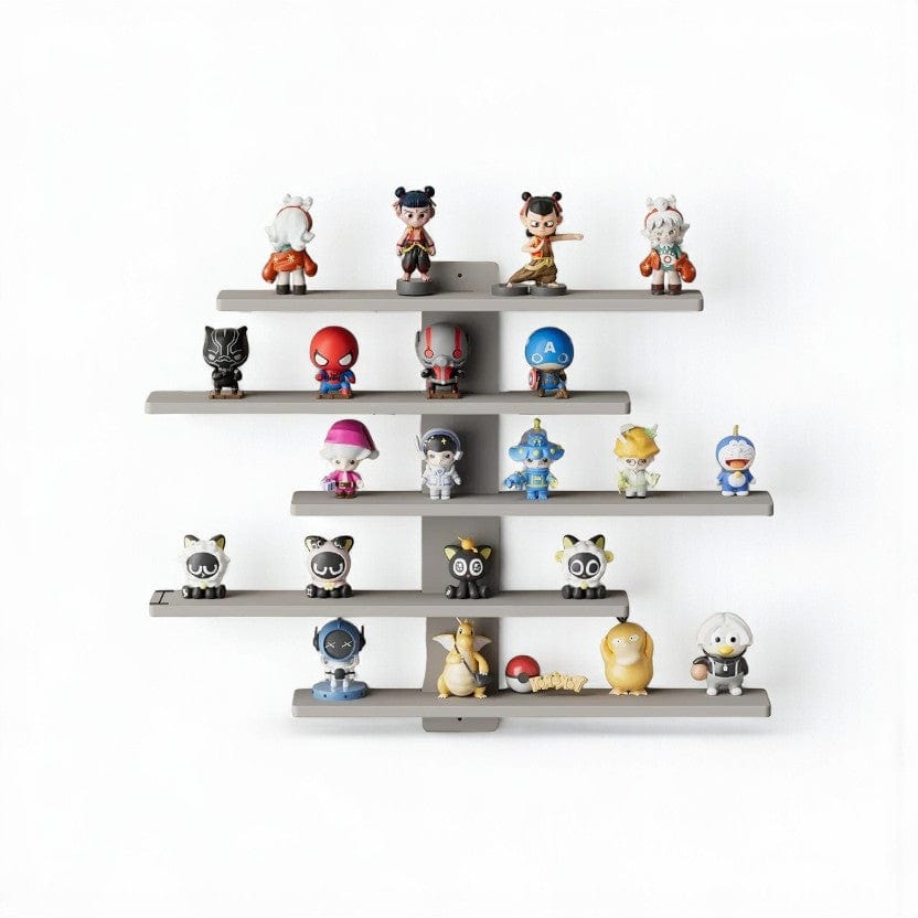 etagere murale multiple  Gris