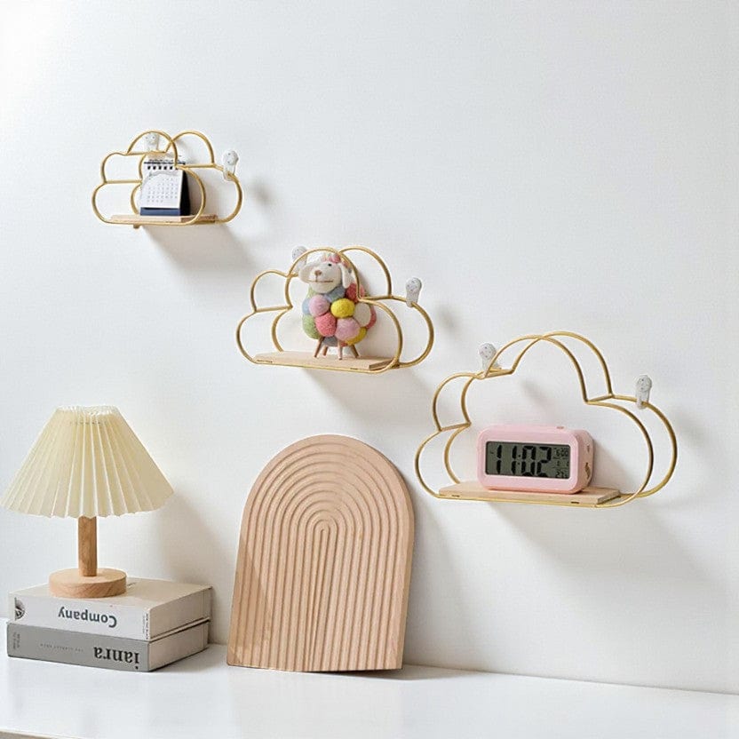 etagere murale nuage