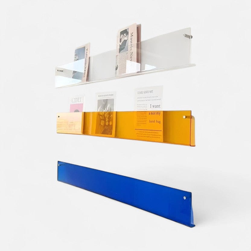 etagere murale orange 