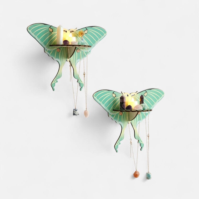 Etagere murale papillon